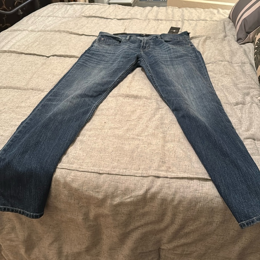 These are brand new with tags 7 for all mankind jeans in a size 34 length 30
